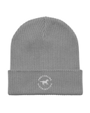 CD Horse Badge Ribbed Beanie