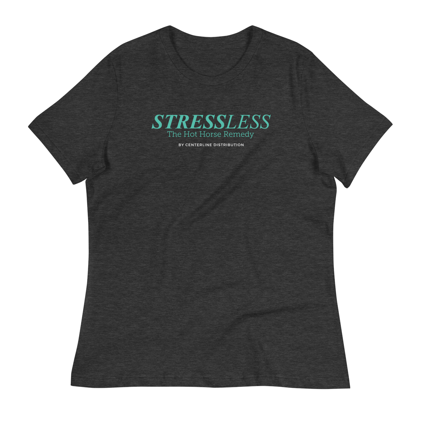 StressLess Equine Logo Women's Relaxed T-Shirt